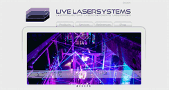 Desktop Screenshot of live-lasersystems.net